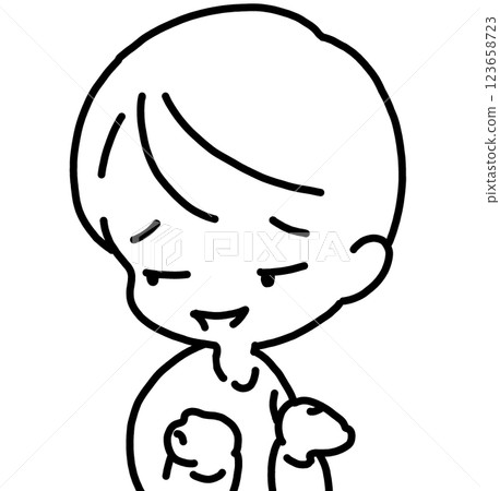 Illustration of a person who behaves in a condescending manner 123658723