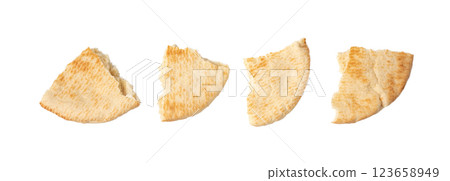Pita flat bread, wheaten pitta flatbread also known as Arabic bread, chapati, greek pita naan, khubz Pita flat bread, wheaten pitta flatbread also known as Arabic bread, chapati, greek pita naan, khubz 123658949