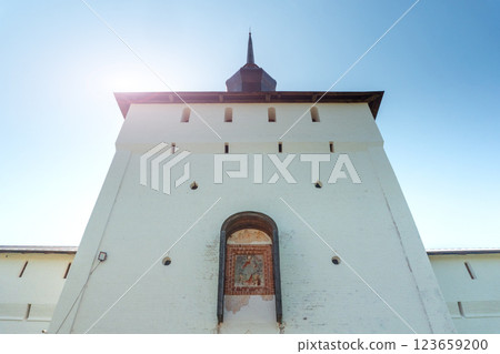 Kazan Tower of the Kirillo-Belozersky Monastery Kazan Tower of the Kirillo-Belozersky Monastery 123659200