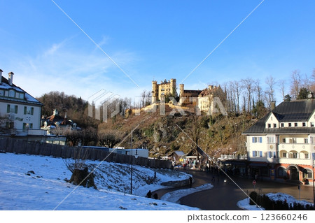 德國Hohenschwangau城堡 德國Hohenschwangau城堡 123660246