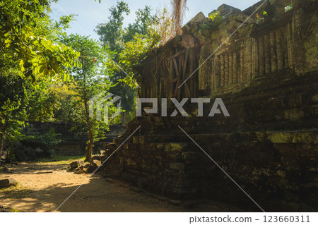 Cambodia Ben Melia ruins Cambodia Ben Melia ruins 123660311