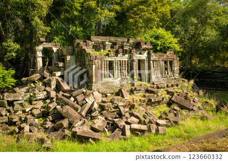 Cambodia Ben Melia ruins 123660332