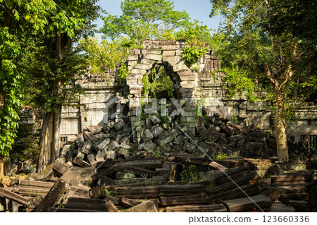 Cambodia Ben Melia ruins Cambodia Ben Melia ruins 123660336