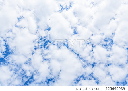 blue sky and white clouds blue sky and white clouds 123660989