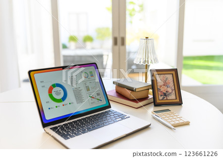 PC displaying data 123661226