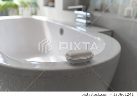 Bathroom soap 123661241