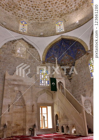 Inside the old mosque in Počitelj village, Bosnia-Herzegovina 123661280