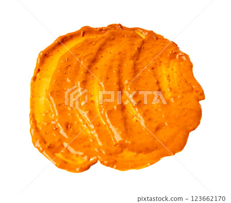 Red mojo rojo sauce, traditional Tenerife dip 123662170