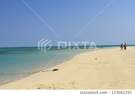 波特諾濱（久米島） 123662397