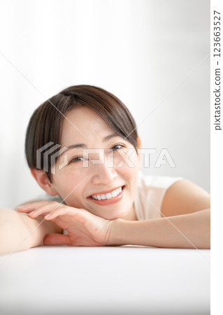 中年女性美容保養 123663527