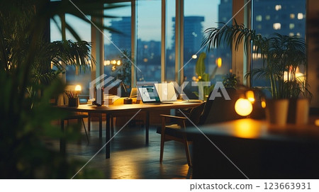 時尚辦公室 123663931