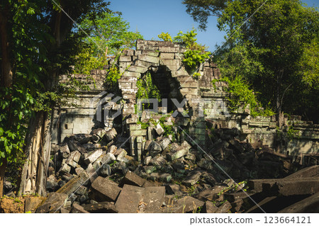 Cambodia Ben Melia ruins 123664121