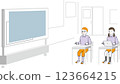 使用監視器的課堂場景 123664215