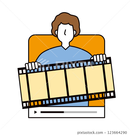 Male video creator Male video creator 123664290