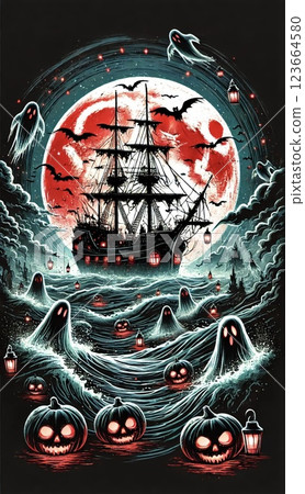 Halloween illustration Halloween illustration 123664580
