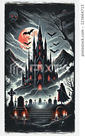 萬聖節插圖 123664715