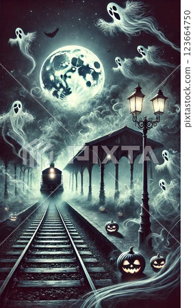 Halloween illustration Halloween illustration 123664750