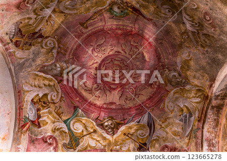 Santa Maria del Tiglio church, Gravedona, italy 123665278