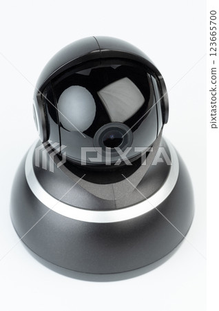 Guard black camera 123665700