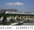 E353 series crossing the Tama River 123666175