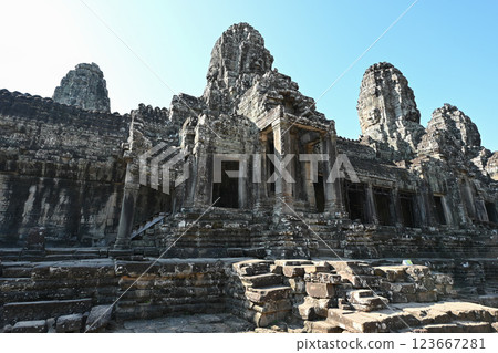 柬埔寨吳哥城巴戎寺 123667281