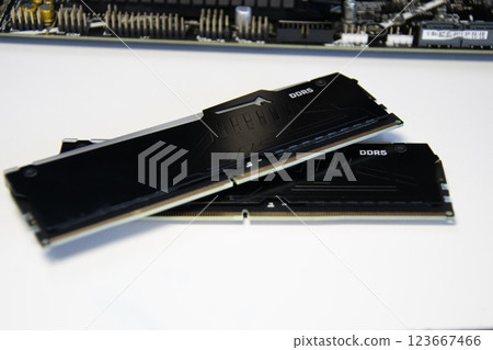 DDR5 RAM is the latest technology. 123667466