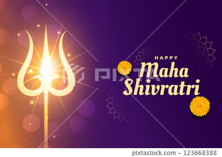 maha shivratri background with glowing trishul maha shivratri background with glowing trishul 123668388
