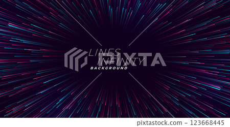 infinity light trail burst background infinity light trail burst background 123668445