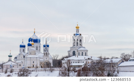 Bogolyubsky Convent, a womens Orthodox monastery, Russia 123668553