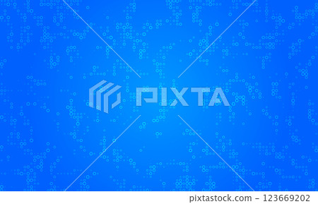 Blue vector background with bubbles 123669202