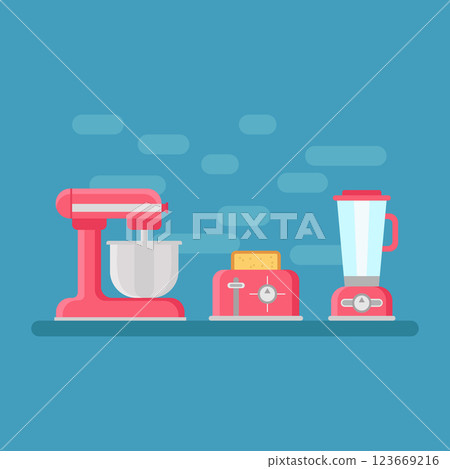 Kitchen utensils set isolated on white background Kitchen utensils set isolated on white background 123669216