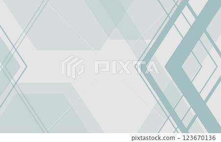 Vector abstract elegant white and turquoise background with geometric shapes 123670136