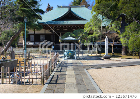 千葉縣松戶市黃金町東禪寺本堂 千葉縣松戶市黃金町東禪寺本堂 123671476