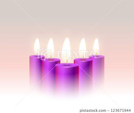 realistic advent church purple candles background realistic advent church purple candles background 123671944