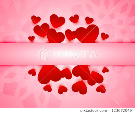 greeting design for valentines day 123672049
