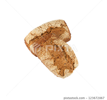 Whole wheat brown bread isolated, fitness pumpkin carrot buns with seeds, cereal bread Whole wheat brown bread isolated, fitness pumpkin carrot buns with seeds, cereal bread 123672867