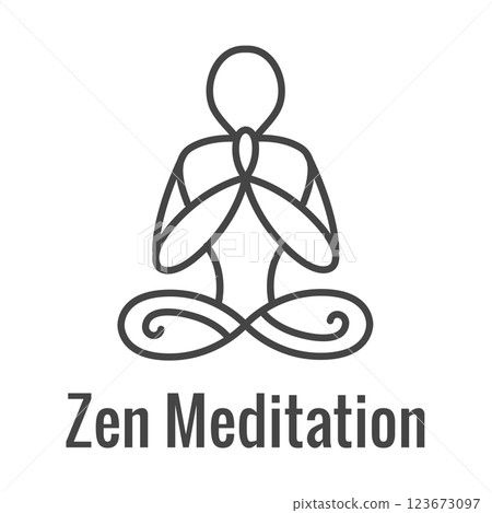 yoga, female, massage 123673097