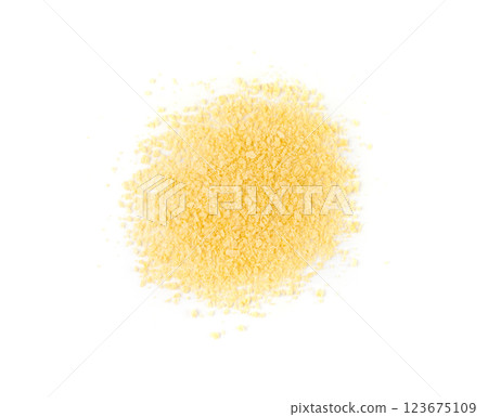 Bread crumbs isolated, scattered breadcrumbs, crushed rusk bread crumbs for nuggets, panko Bread crumbs isolated, scattered breadcrumbs, crushed rusk bread crumbs for nuggets, panko 123675109