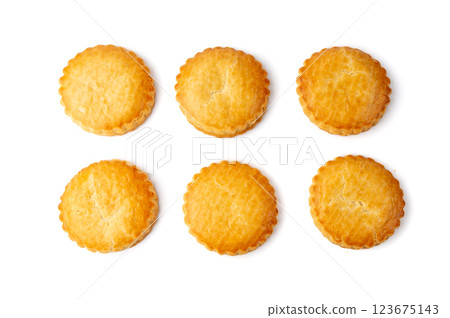 Netherlands traditional cookies isolated, Holland almond filled cake, Dutch marzipan pastry Netherlands traditional cookies isolated, Holland almond filled cake, Dutch marzipan pastry 123675143