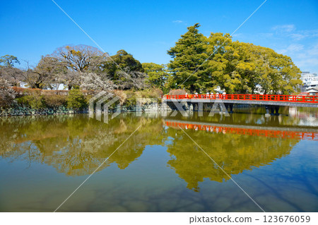 Hori and syobashi of Odawara Castle 123676059