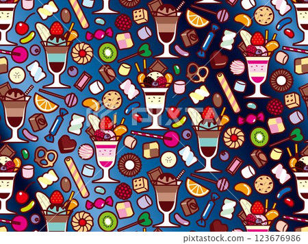 凍糕 甜點系列 2 圖案 B 凍糕 甜點系列 2 圖案 B 123676986
