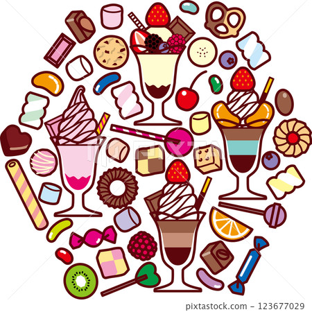 Parfait, sweets collection 3 123677029