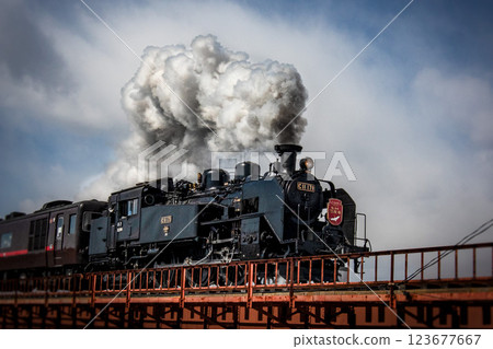 Hokkaido steam train Hokkaido steam train 123677667