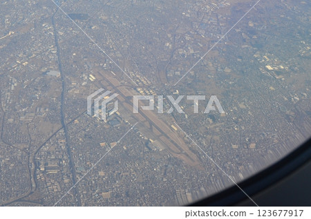 Aerial view of Nagoya Airport 123677917