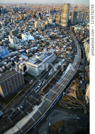 Eliminate "unopened crossings"!! Electric storage lines that will no longer function due to elevated tracks and new electric storage lines [Isesaki Line, Down Line] 123678298