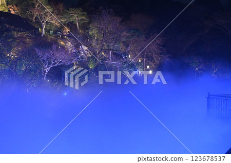 椿山莊的夜景：雲海 123678537