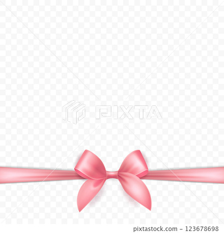 Vector 3d Realistic Pink Silk or Satin Gift Ribbon and Bow for Greeting Cards, Gifts, Gift Certificate, Isolated. Bow Design Template, Concept for Birthday, Christmas Presents, Gifts, Invitation, Box Vector 3d Realistic Pink Silk or Satin Gift Ribbon and Bow for Greeting Cards, Gifts, Gift Certificate, Isolated. Bow Design Template, Concept for Birthday, Christmas Presents, Gifts, Invitation, Box 123678698