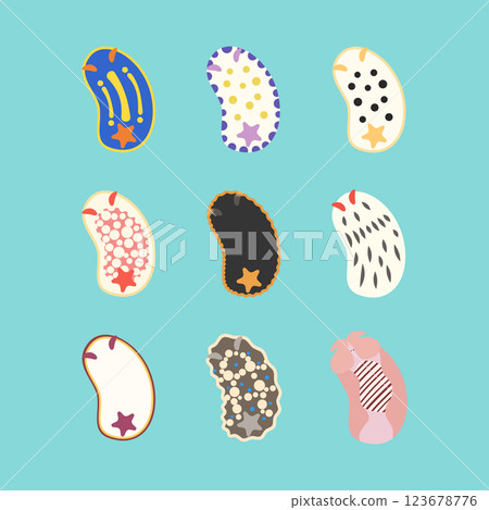 9 types of sea slugs 123678776