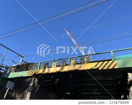 Overpass and blue sky 123678898