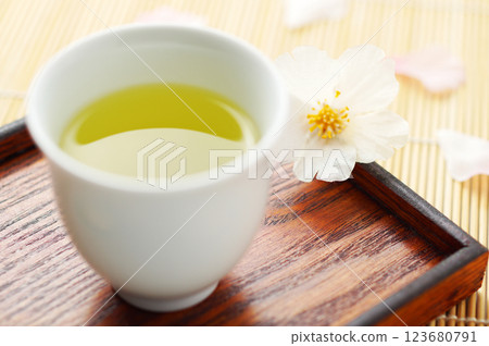 春茶(綠茶) 春茶(綠茶) 123680791